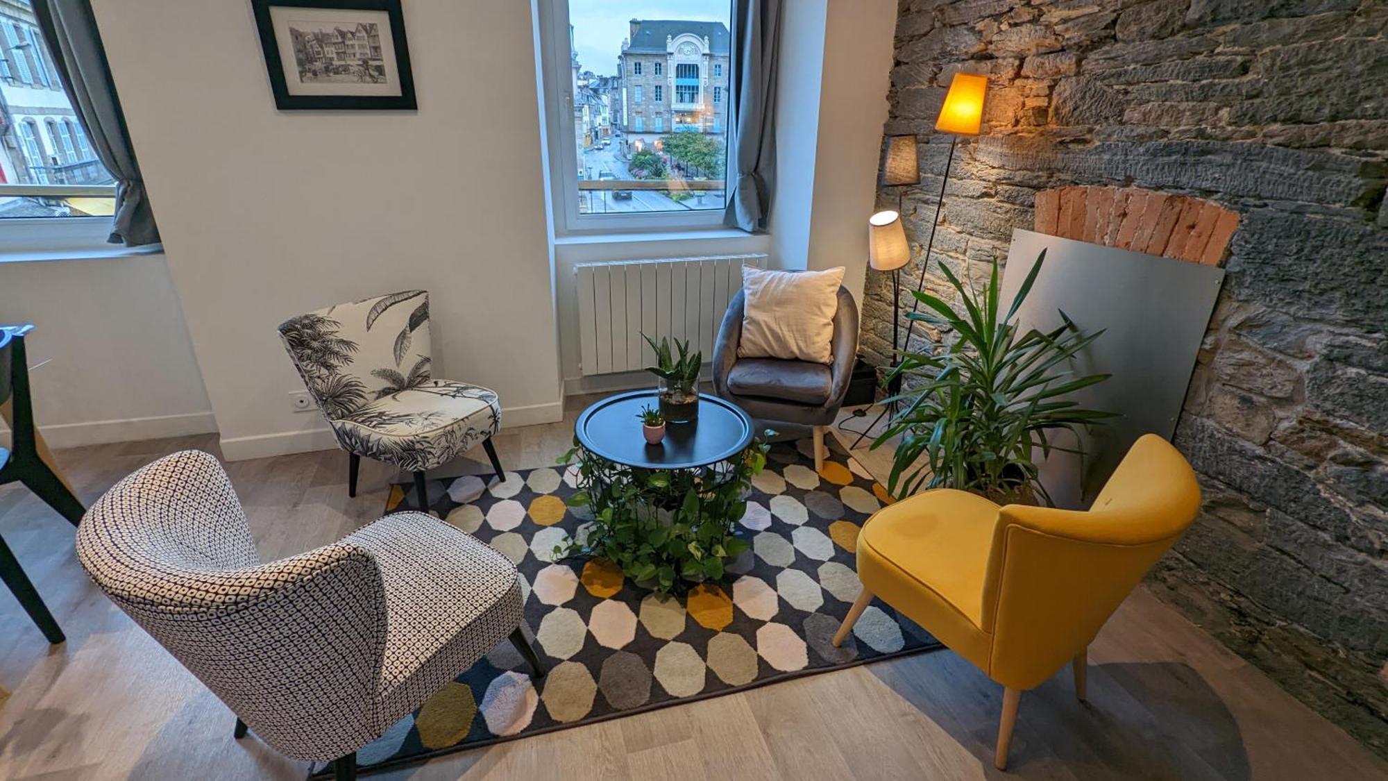 Les Appartements De Viarmes Et De Guernisac Морле Номер фото